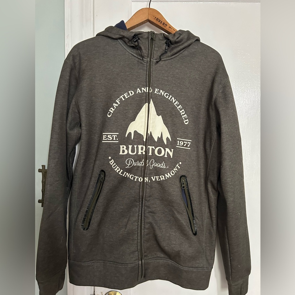 Men’s Burton dry ride full zip hoodie